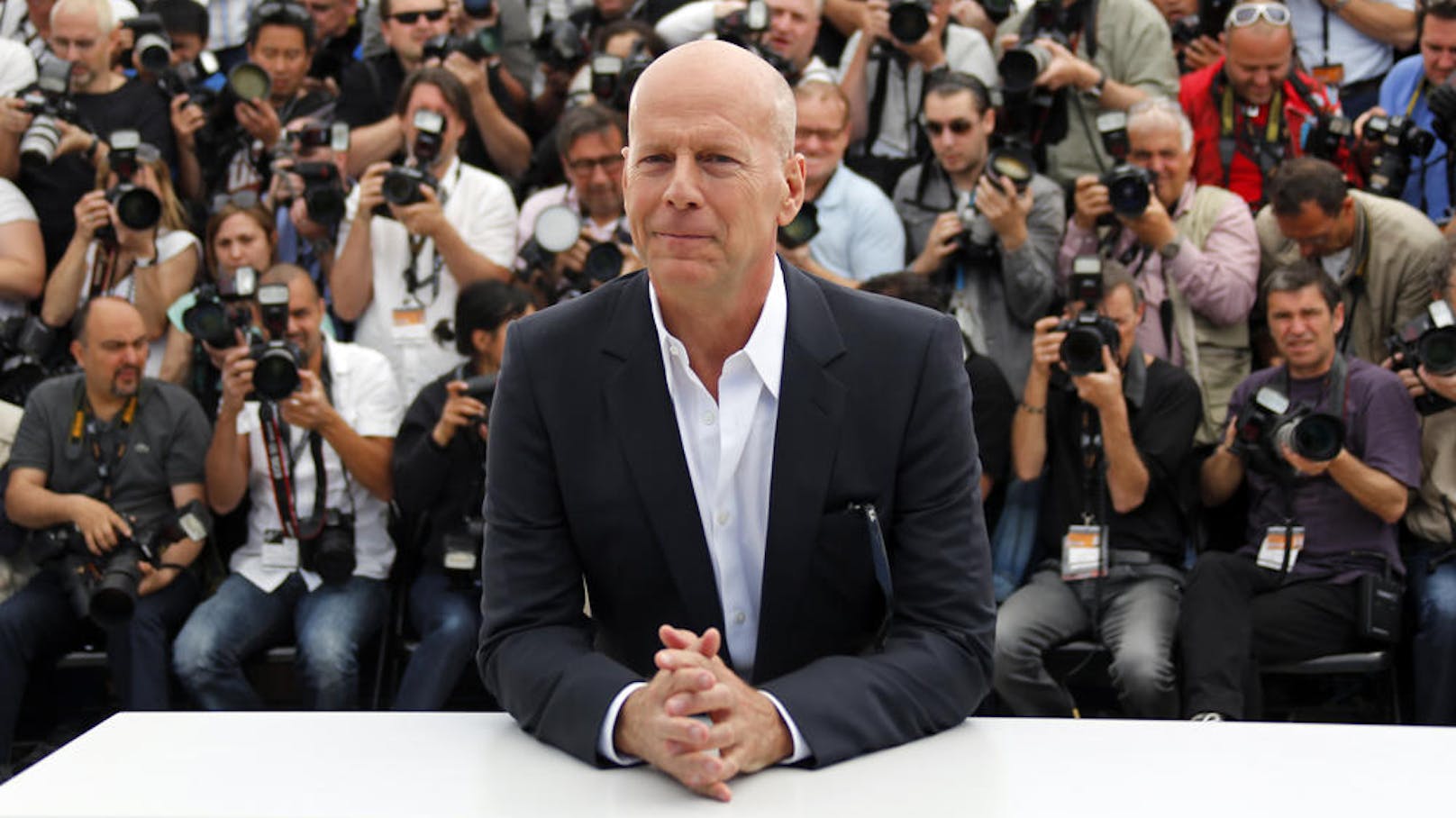 Bruce Willis beim 65. Cannes Film Festival, 2012.