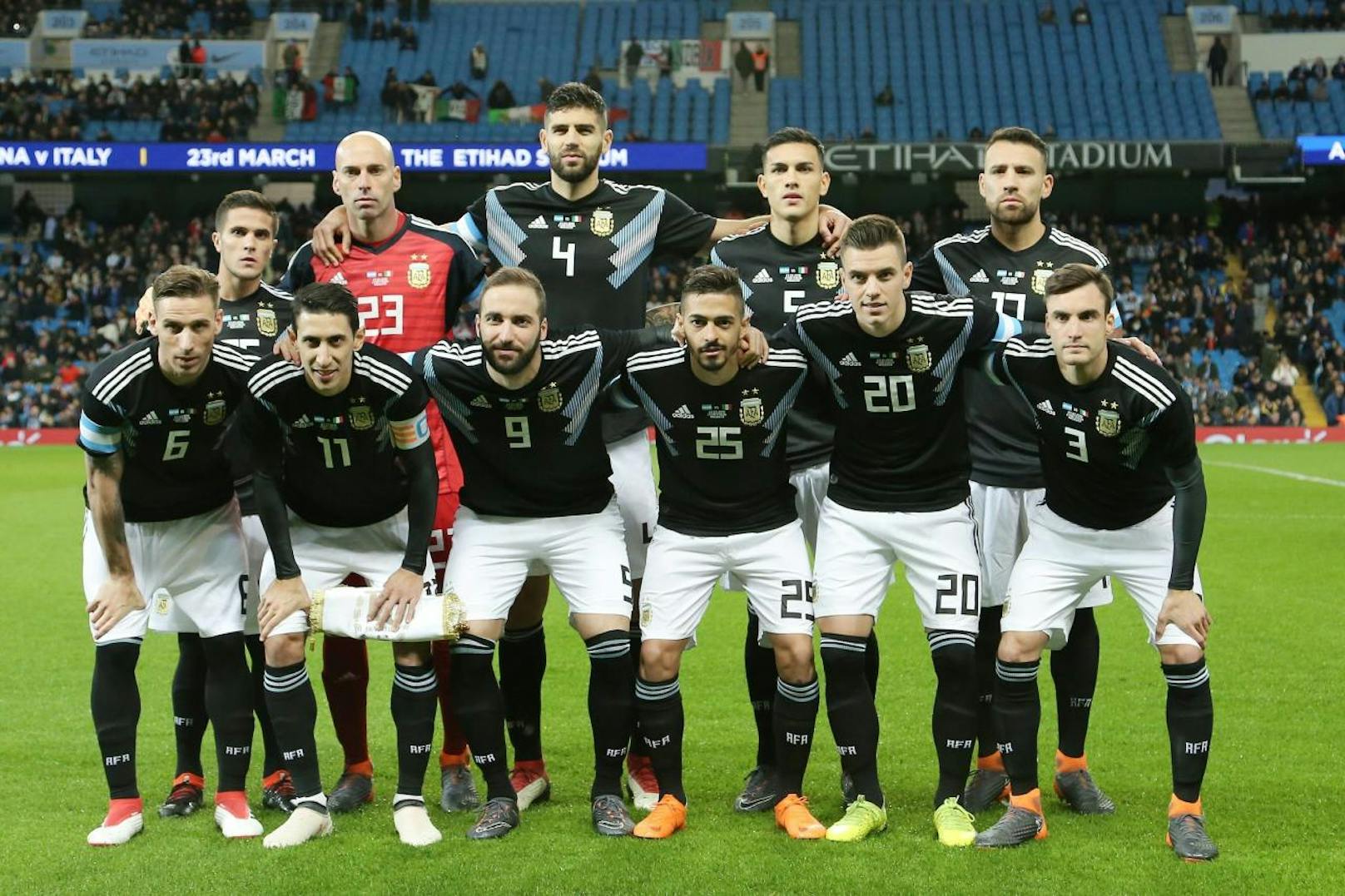 Diese 23 Spieler sollen Mitfavorit Argentinien zum WM-Titel schießen. Der Kader im "Heute"-Überblick.