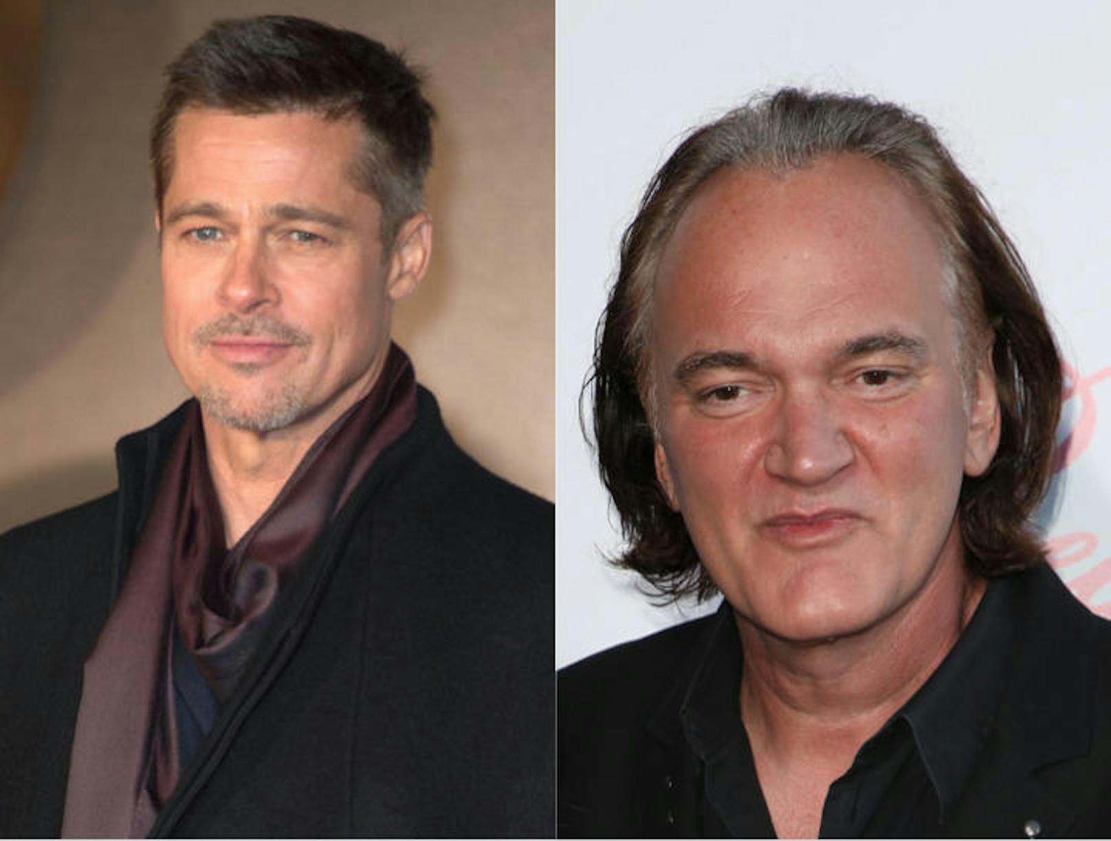 Brad Pitt und Quentin Tarantino wissen, wie man Party macht. Beide sidn 1963 geboren. Und schön langsam sieht man auch, wer mehr und härter gefeiert hat und wer auf sein Aussehen achten musste.&nbsp;
