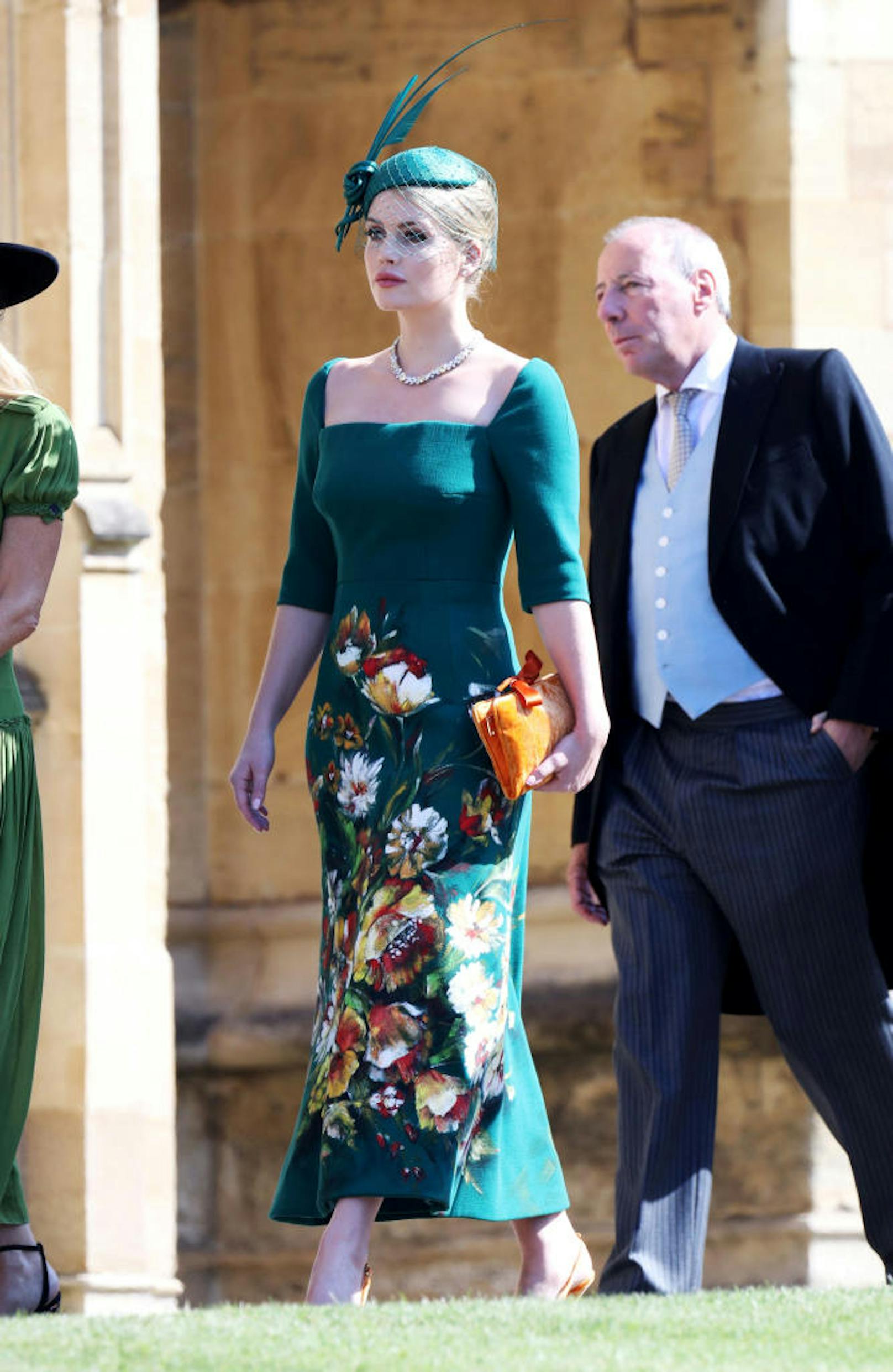 Die Expertin über Lady Kitty Spencer, die Nichte von Prinzessin Diana ist Englands neues It-Girl: "Ein toller Look von Dolce & Gabbana. Sehr elegant."