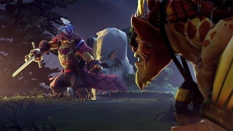 ... jene des Online-Multiplayerspiels "DOTA 2".