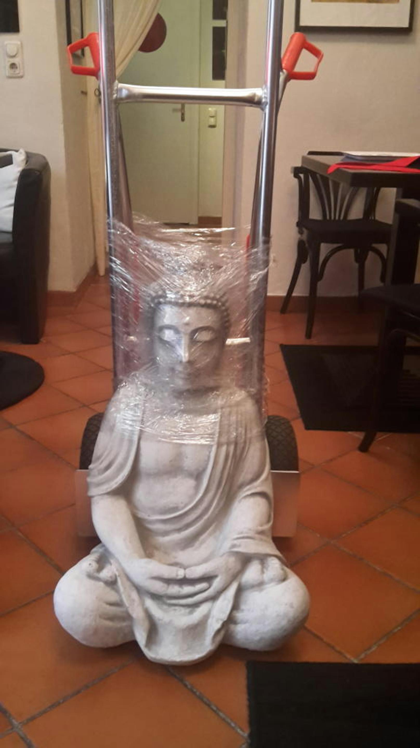 Und so sieht er aus: der neue Buddha. 