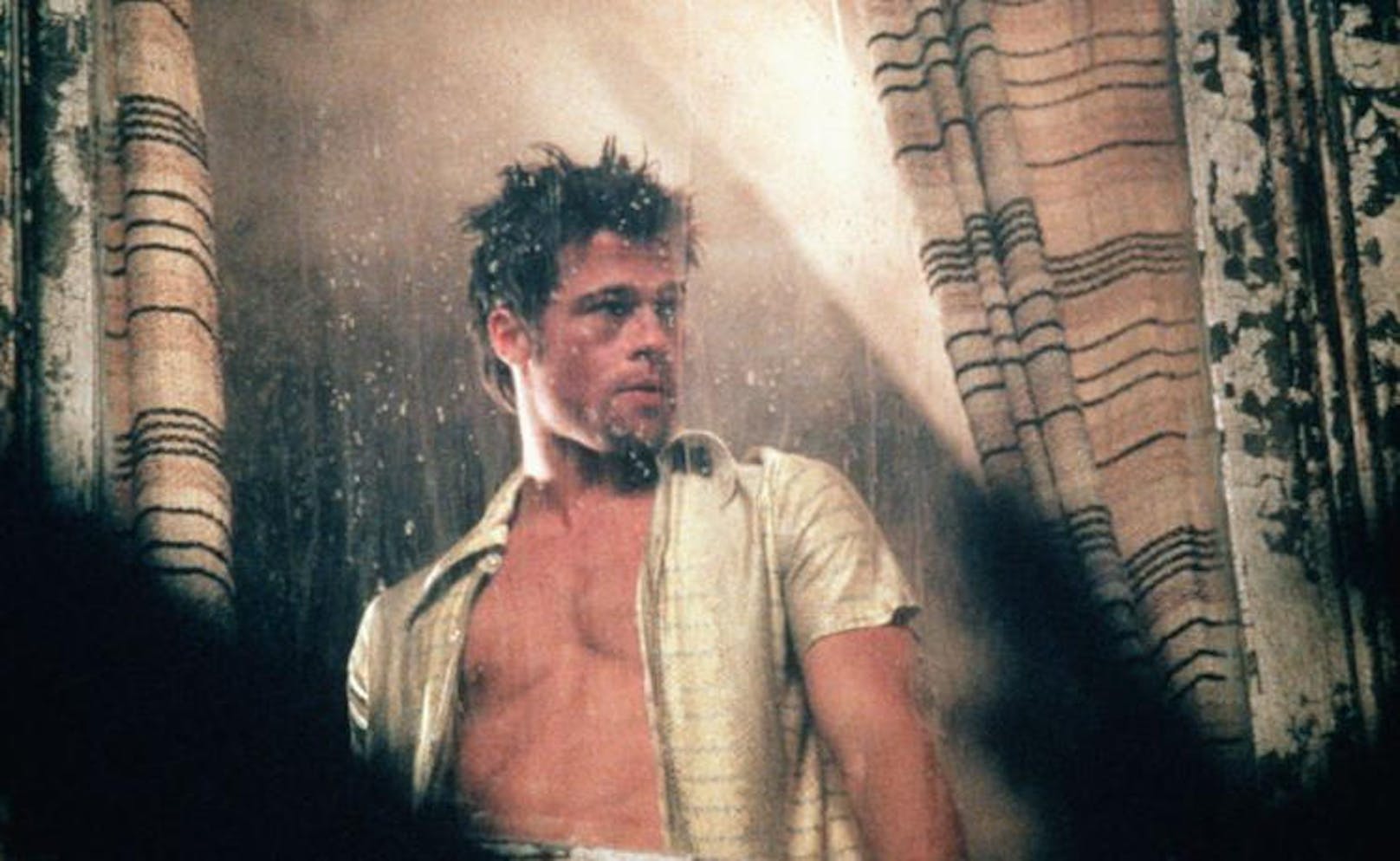 Brad Pitt in "Fight Club".