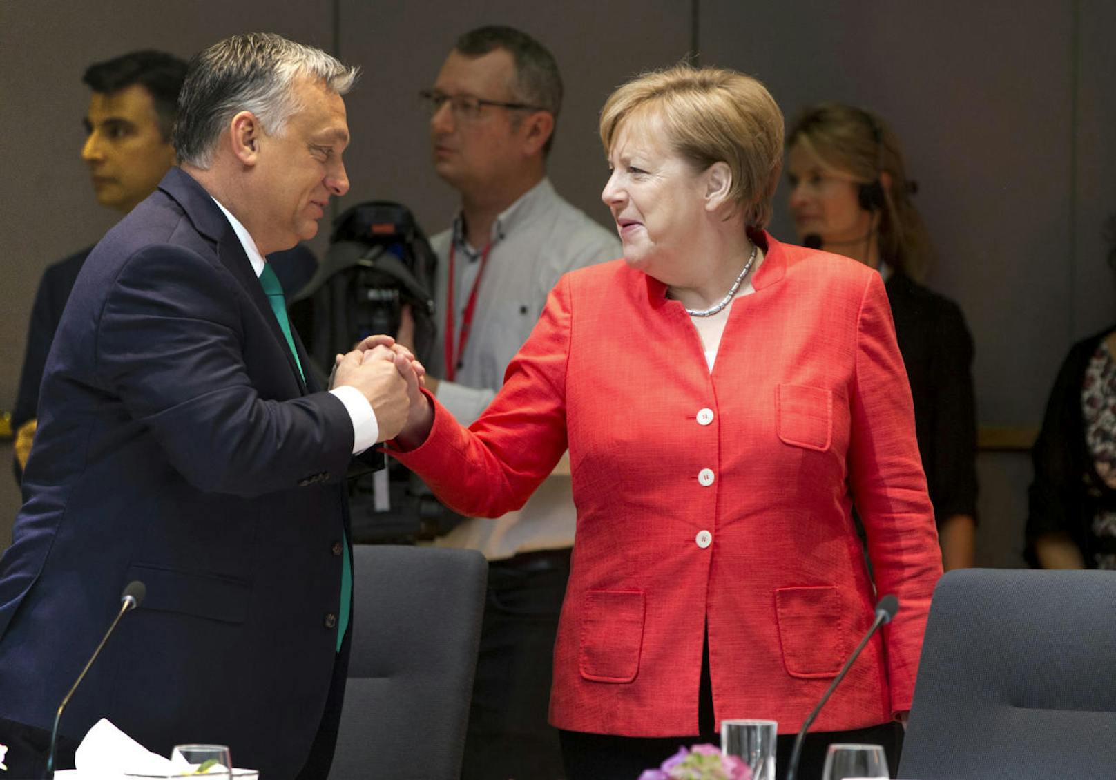 Bilder vom Gipfel zur Migrationspolitik der EU-Regierungschefs in Brüssel am 28. & 29. Juni 2018.