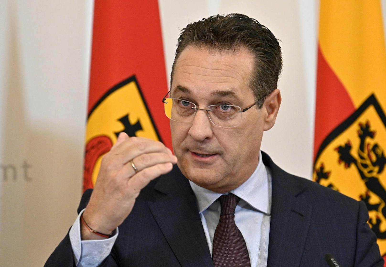 Vizekanzler Heinz Christian Strache (FPÖ) 