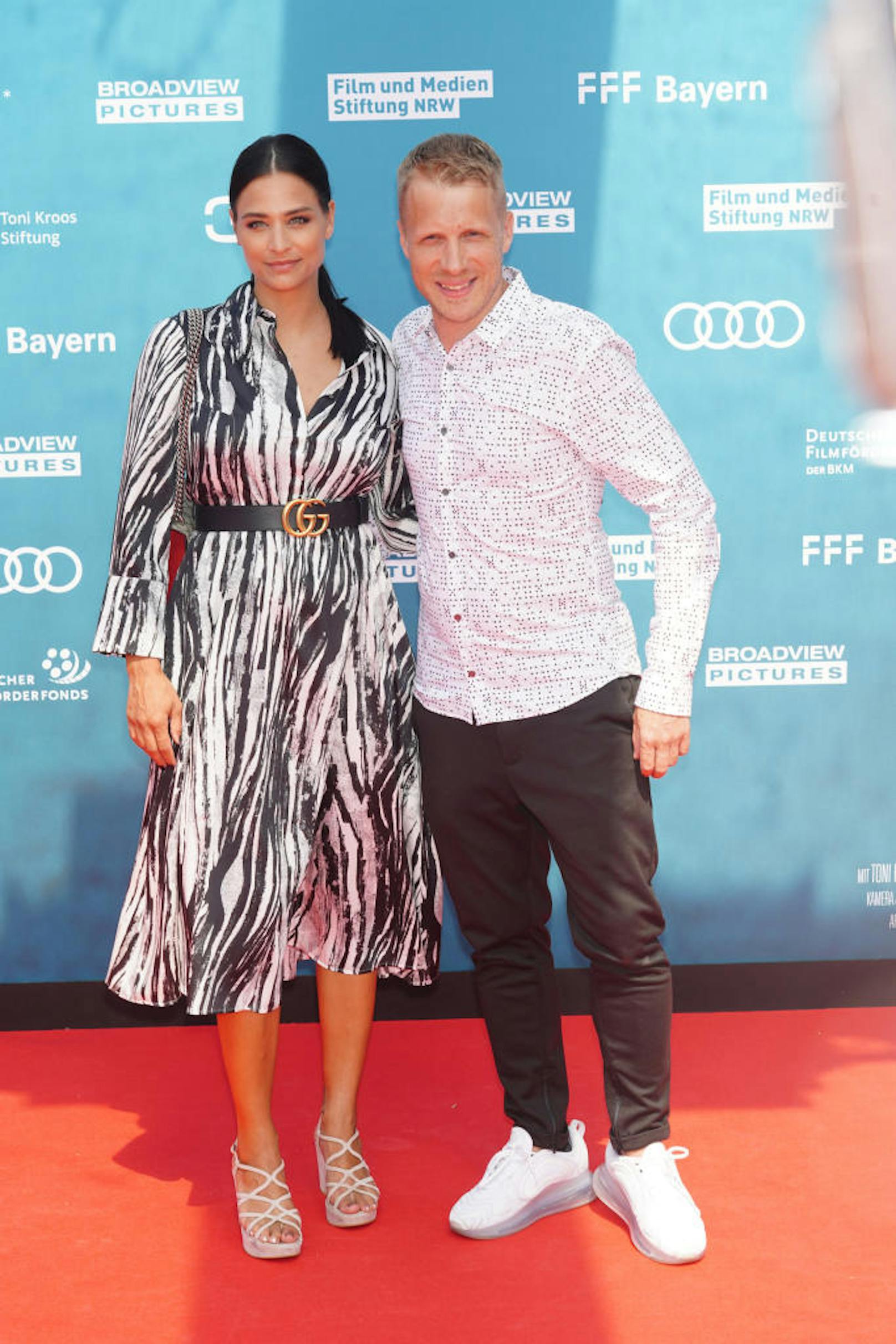 Amira Aly und Oliver Pocher bei der Weltpremiere von "Kroos" am 30. Juni 2019 in Köln