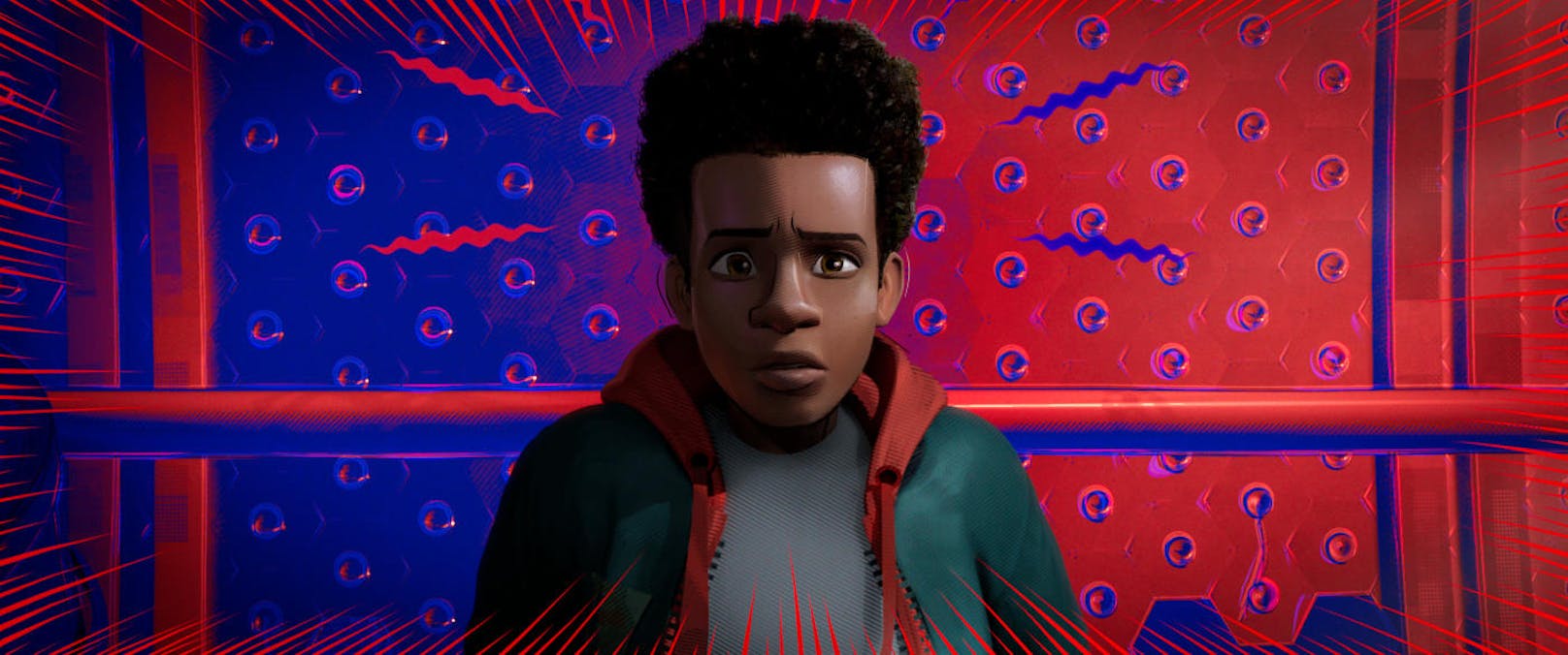 Miles Morales in "Spider-Man: A New Universe"