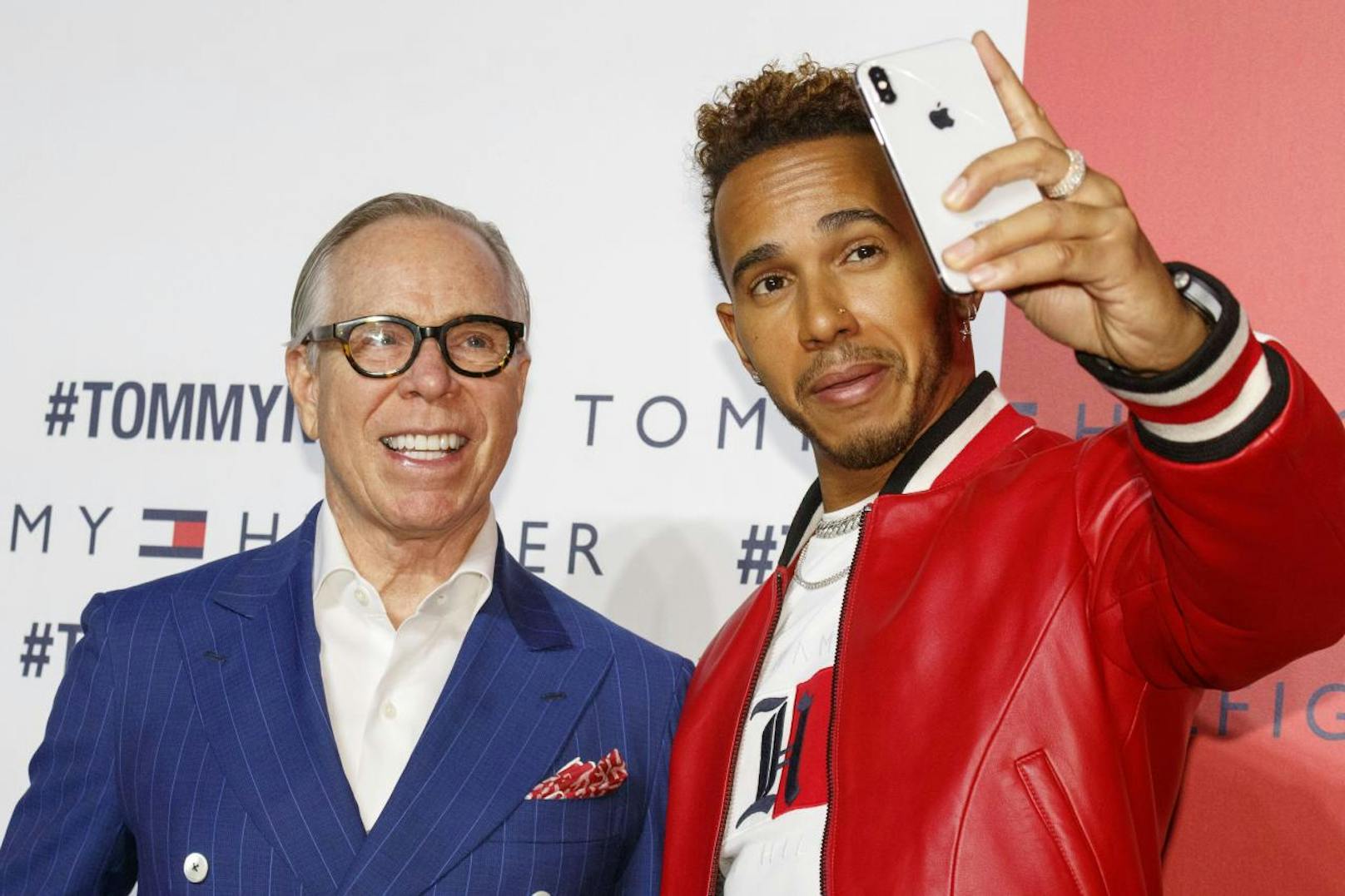 Tommy Hilfiger und Lewis Hamilton