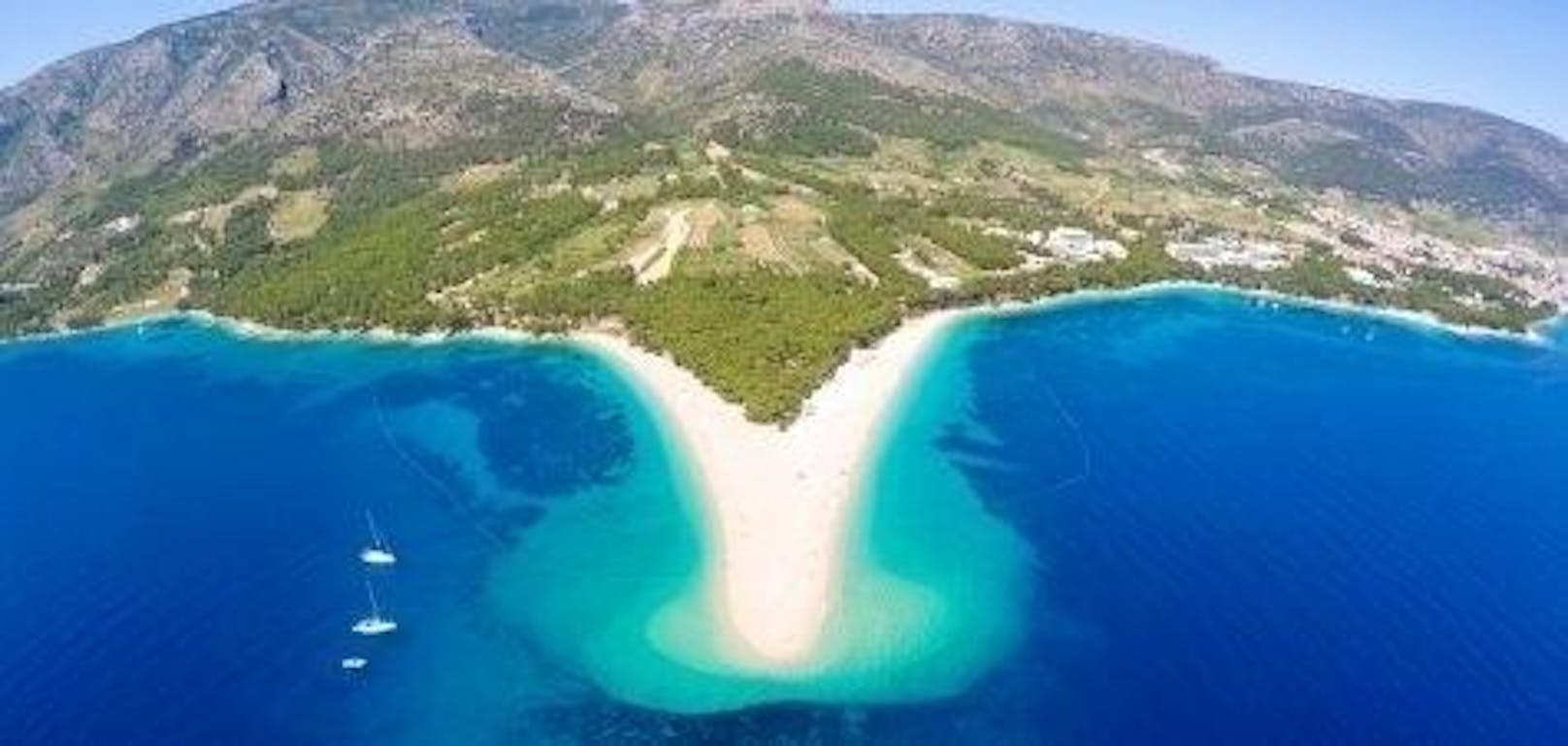 <b>Platz 10:</b> GOLDEN HORN BEACH (ZLATNI RAT) Insel Brac, Kroatien
