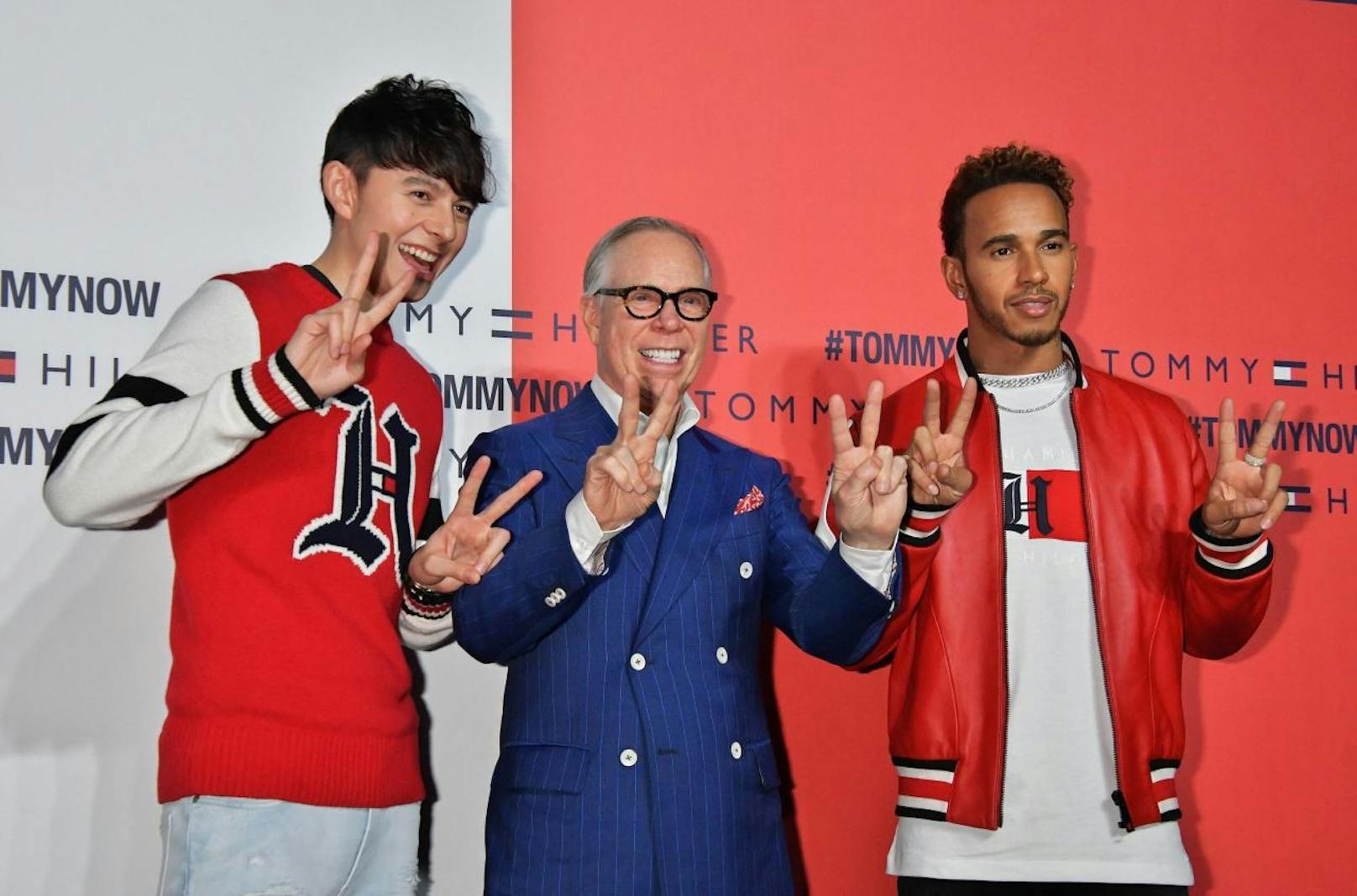 Harry Sugiyama, Tommy Hilfiger und Lewis Hamilton