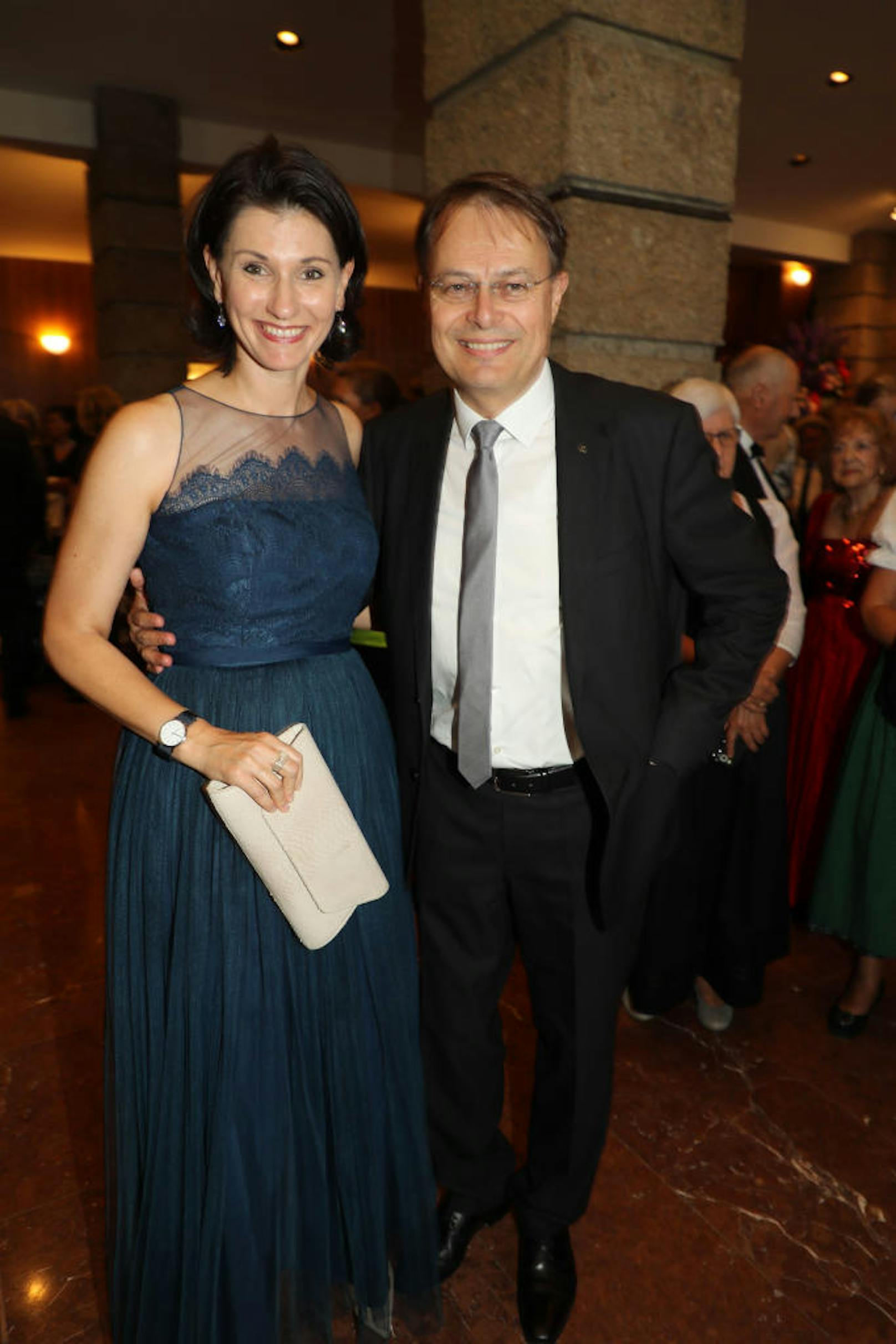 Spar-Chef Gerhard Drexel und Ehefrau Andrea.
