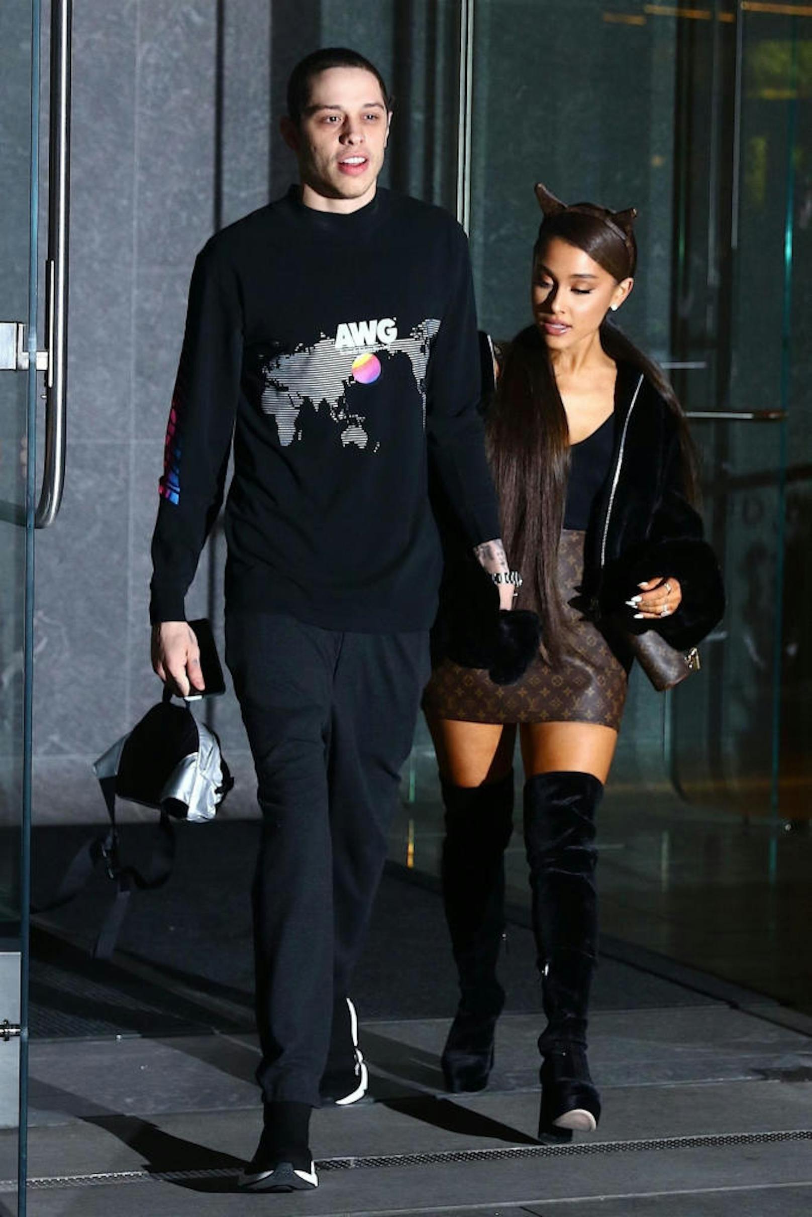 Die Beziehung von Ariana Grande und Pete Davidson war wie ein Wirbelwind