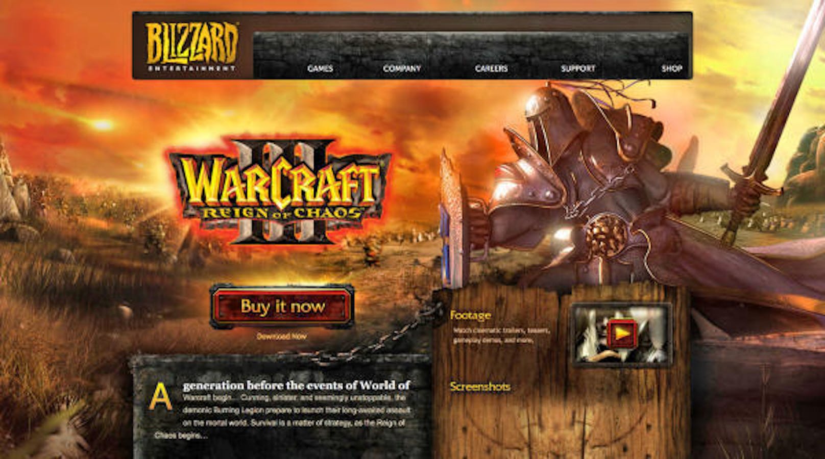 Der Spieleentwickler Blizzard verpasst dem 16 Jahre alten Spiel Warcraft III eine Rundumerneuerung. Das Update bietet erstmals eine verzerrfreie Darstellung auf Flachbildschirmen. Als der Titel 2002 erstmals auf den Markt kam, waren die meisten Computer noch mit Röhrenbildschirmen ausgestattet. Zudem können in Lobbys nun bis zu 24 Spieler teilnehmen. Auch wurden verschiedene Fehler korrigiert.