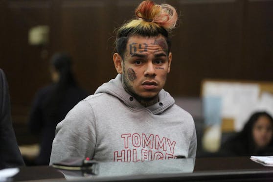 Tekashi 6ix9ine am 11. Juli 2018 in Manhattan vor Gericht.