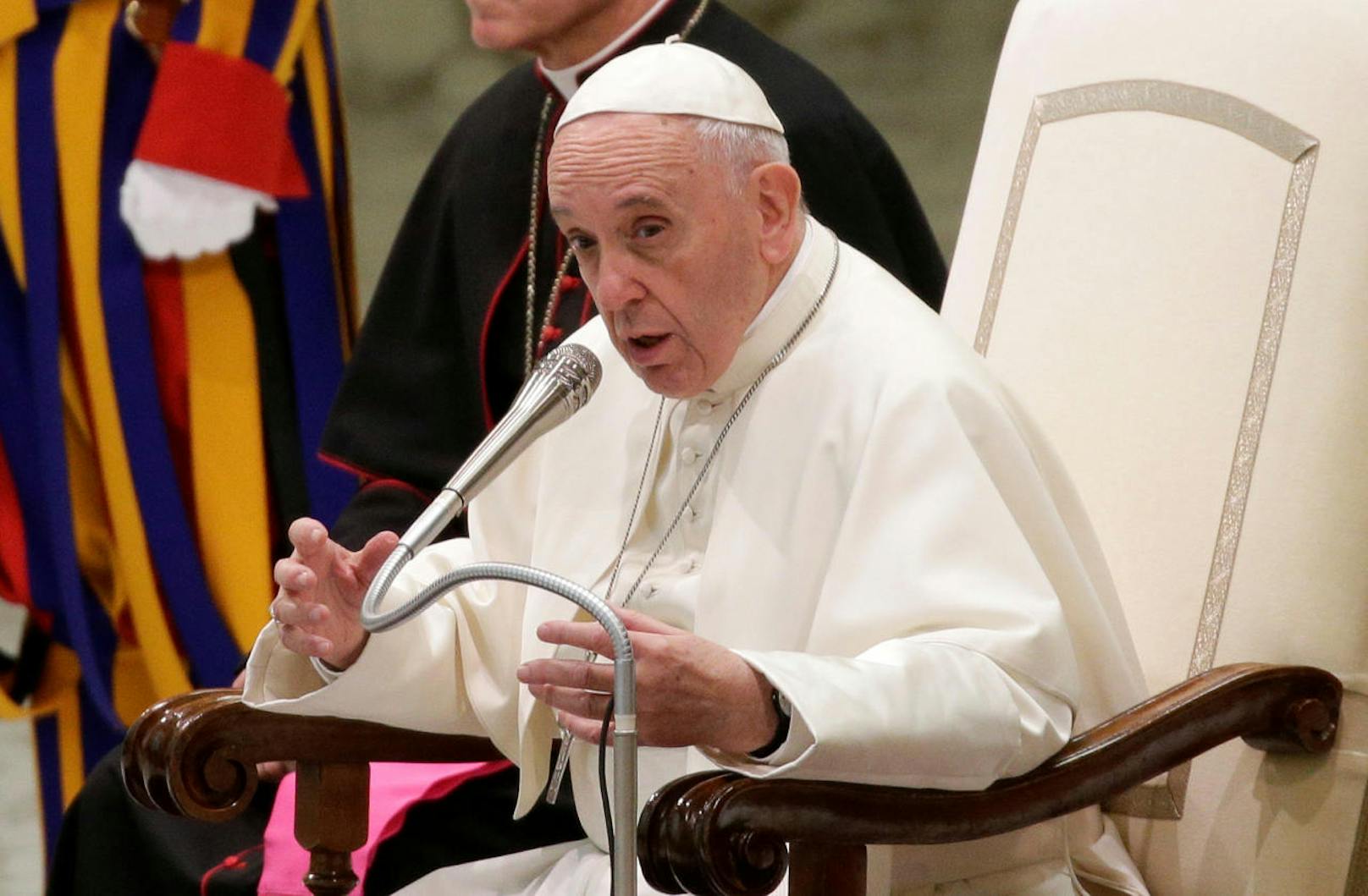 Seine Ansprache in diesem Jahr fokussierte sich auf die Wichtigkeit der diplomatischen Beziehungen des Vatikans.