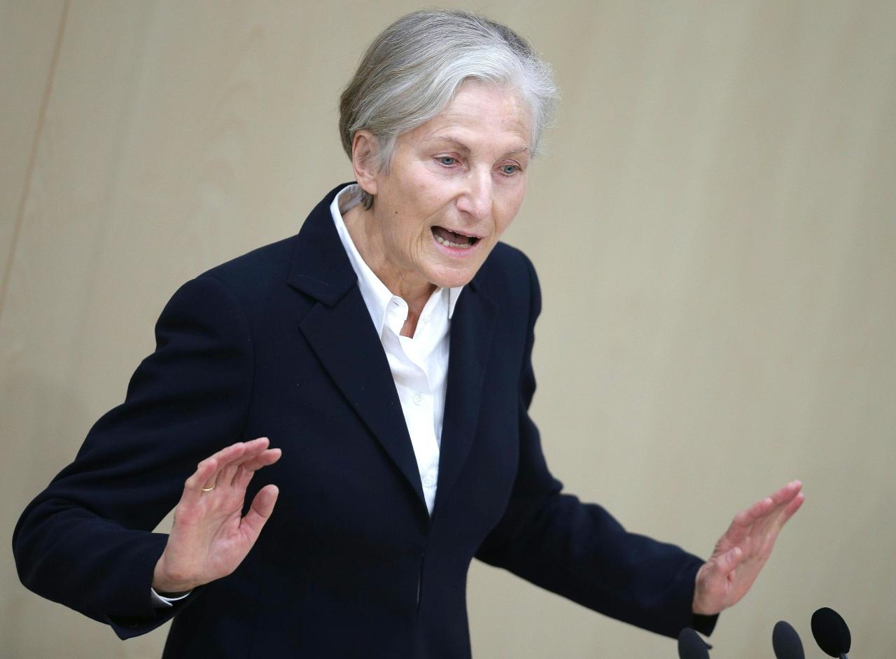 Irmgard Griss sitzt für die Neos im Nationalrat
