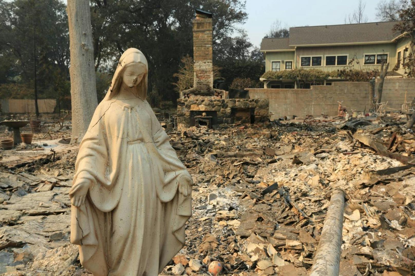 Santa Rosa, Kalifornien: Bilder der Zerstörung