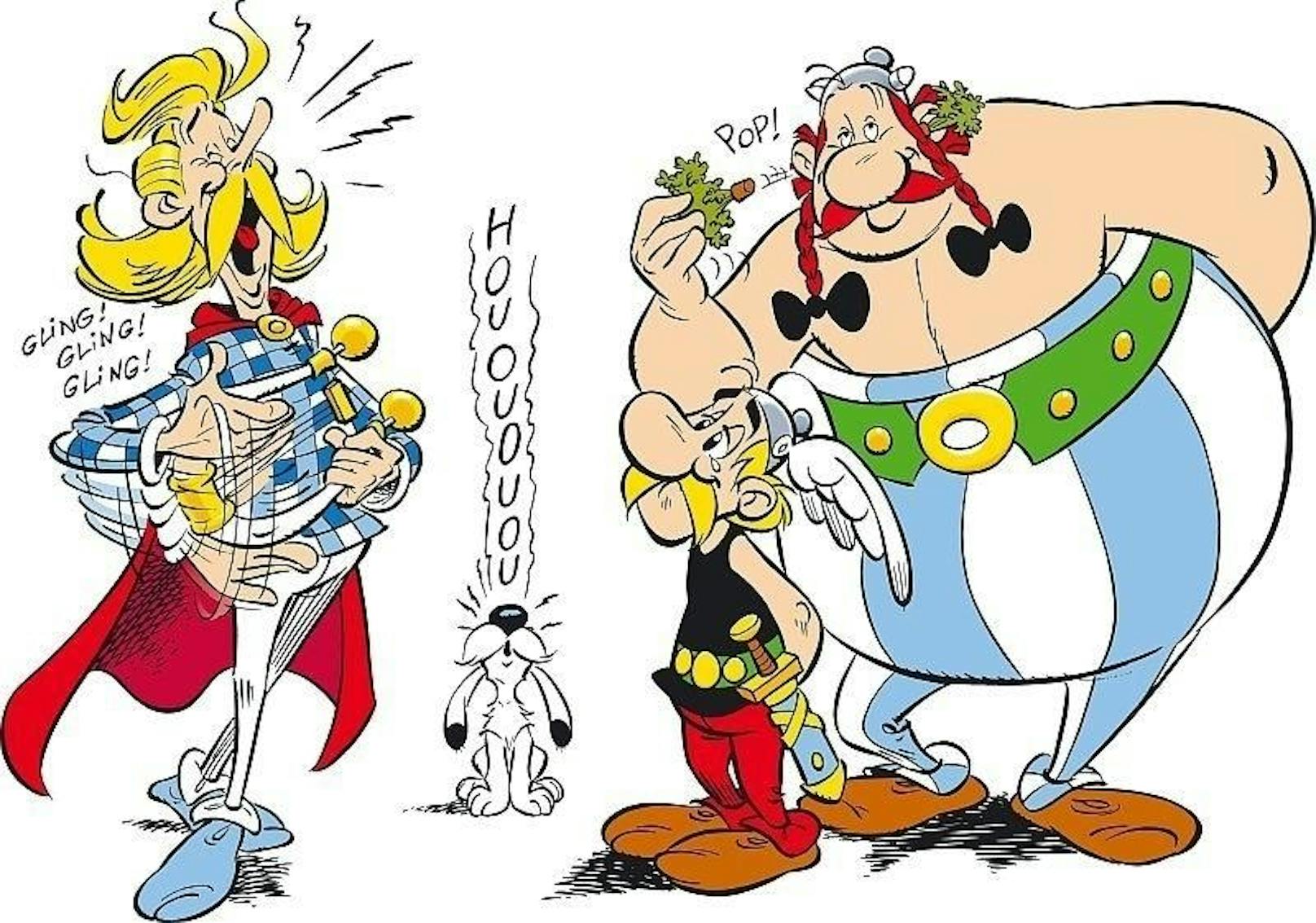 1971 erschien Band 10. Auch der deutschsprachige Raum ist inzwischen vom Asterix-Fieber angesteckt. Die Auflage erreicht erstmals 1 Million.