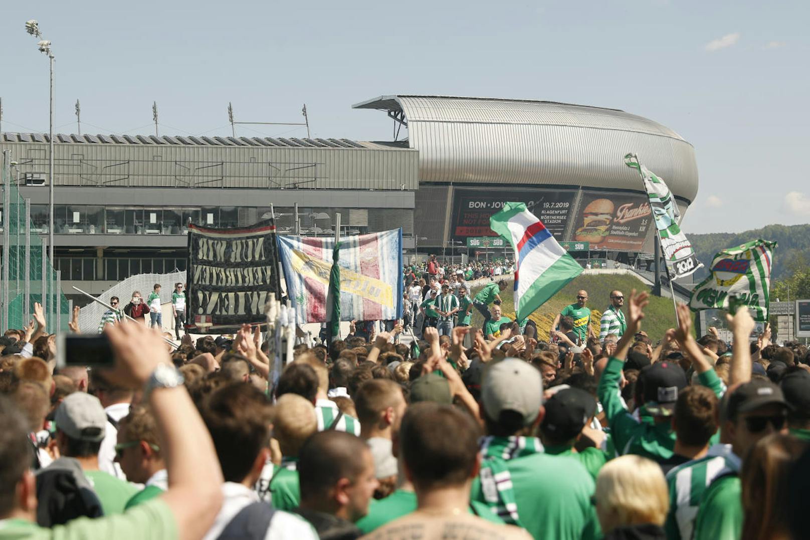 Am 1. Mai stand das große Highlight auf dem Programm - das Cup-Finale gegen Salzburg in Klagenfurt.