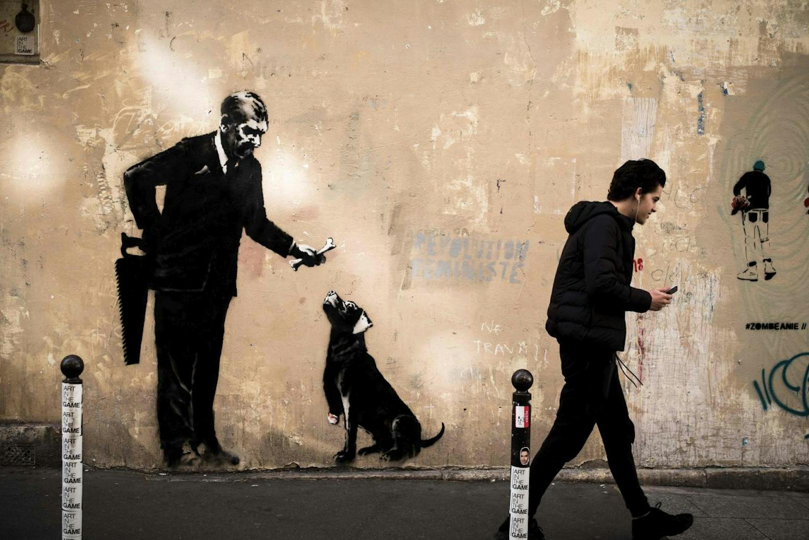 Banksy - Neue Street Art in Paris