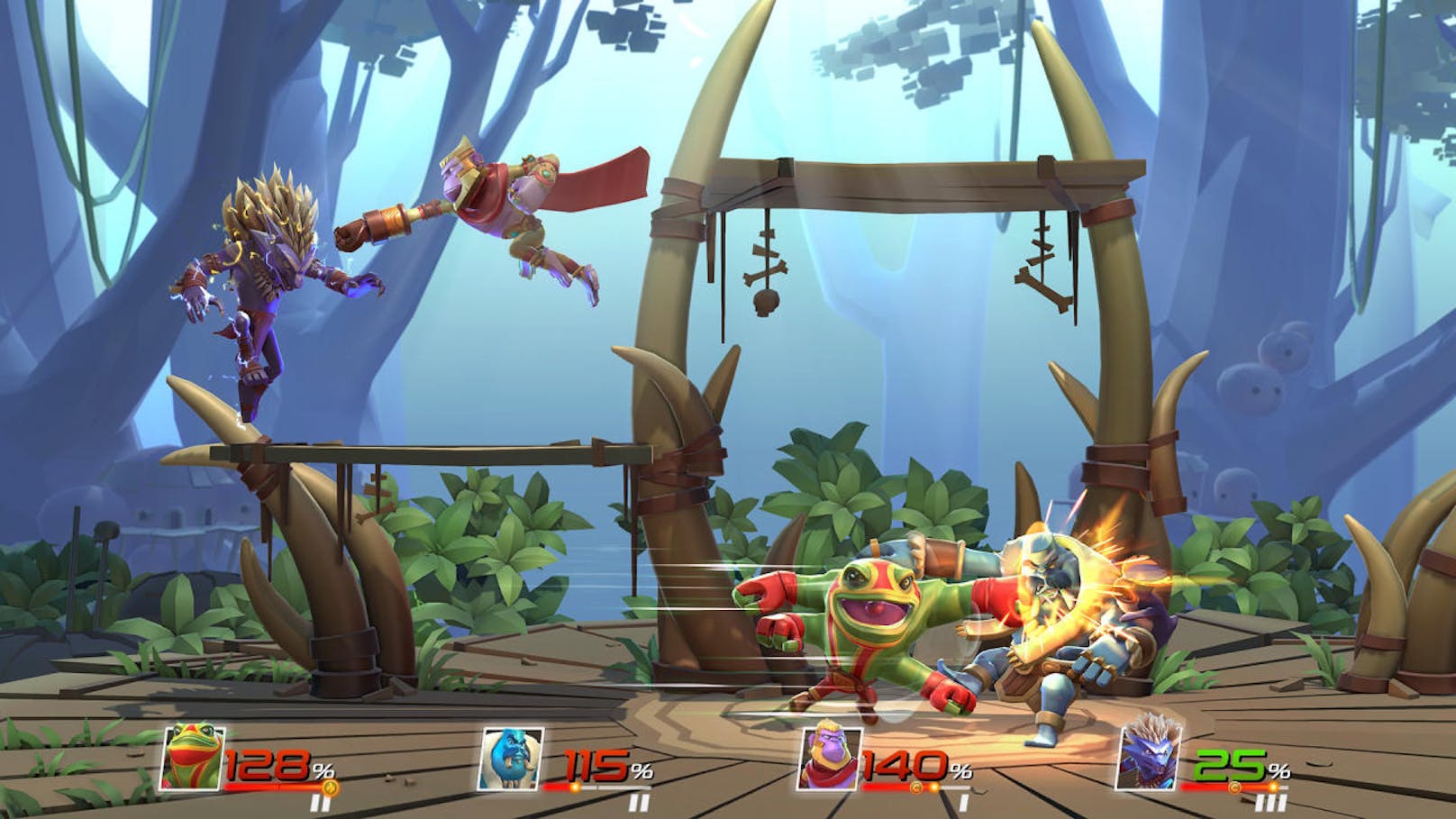 Der Indie-Titel Brawlout positioniert sich als Super Smash Bros.-Klon für alle, die das chaotische Prügel-Gameplay trotz Mangels einer Nintendo-Konsole erleben wollen.