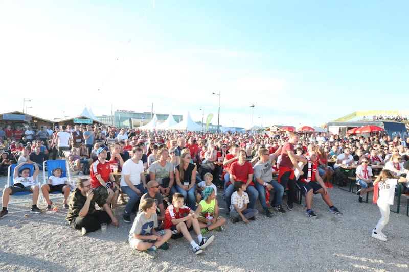 Public Viewing in Aspern Nord
