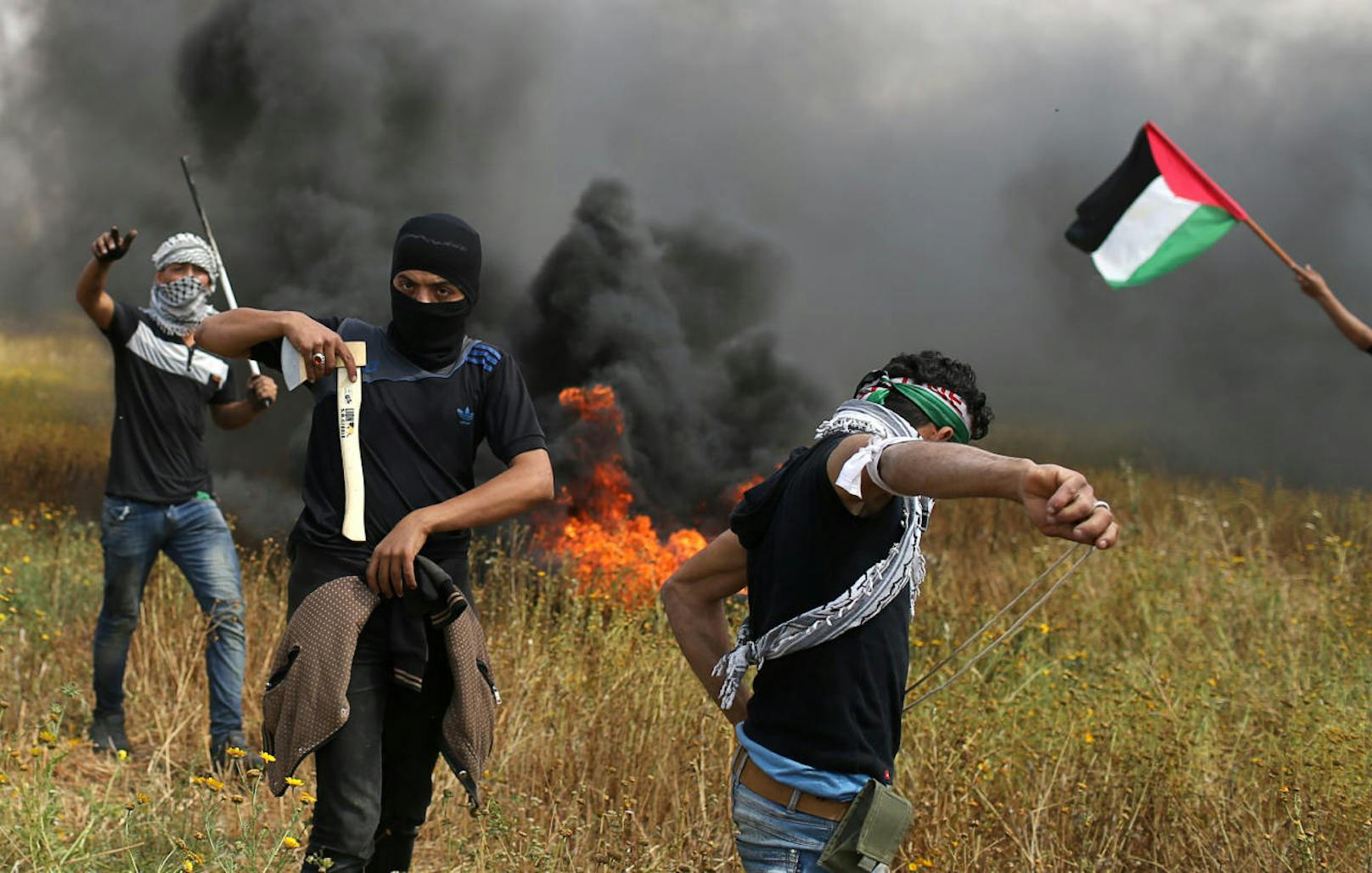 Die radikalislamische Hamas will mit einem "Marsch der Rückkehr" den Anspruch von Palästinensern untermauern, in das Gebiet des heutigen Israel zurückzukehren.