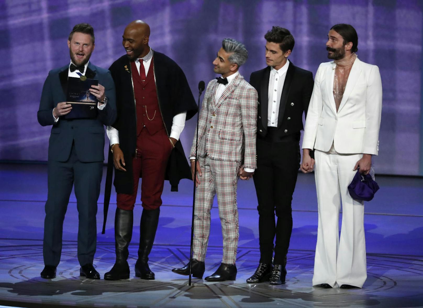 Cast von Queer Eye bei den Emmys 2018