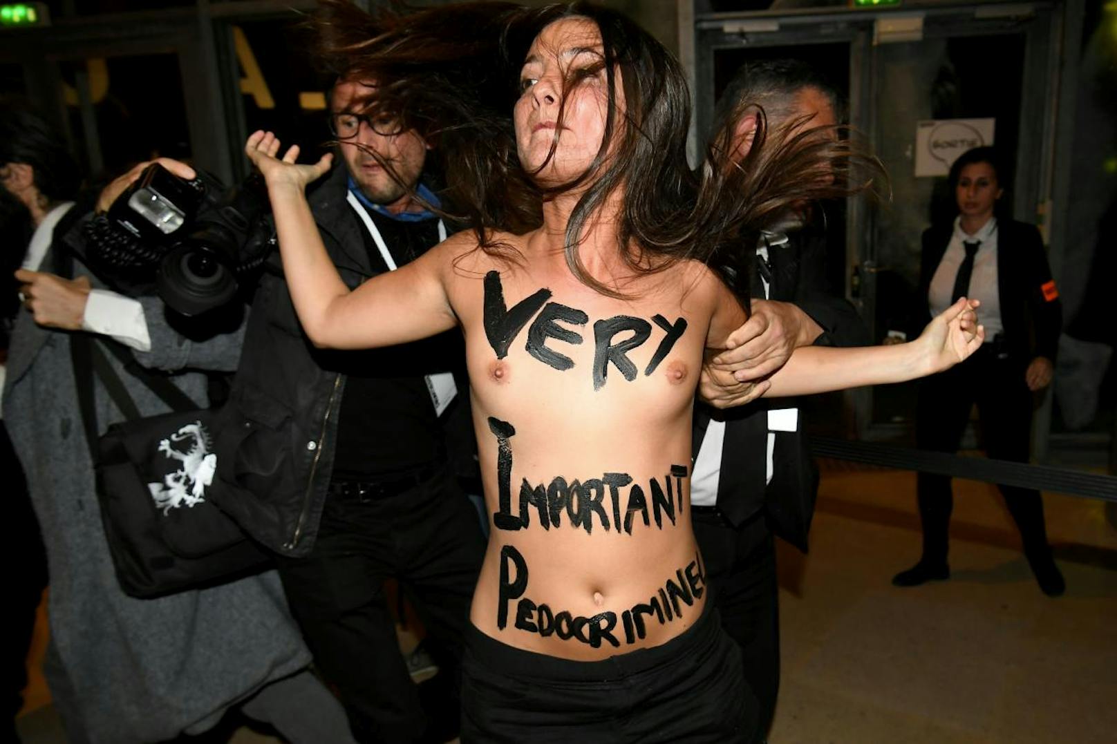 Femen protestieren gegen Polanski
