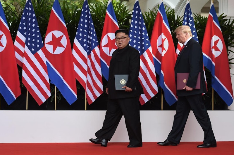 Dabei hatte Kim die "vollständige Denuklearisierung" von Nordkorea zugesagt.