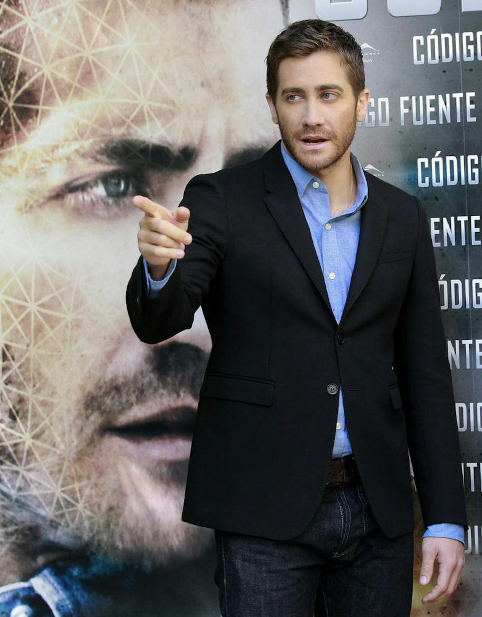 Jake Gyllenhaal bei der Premiere von "Source Code" in Madrid, 2011.