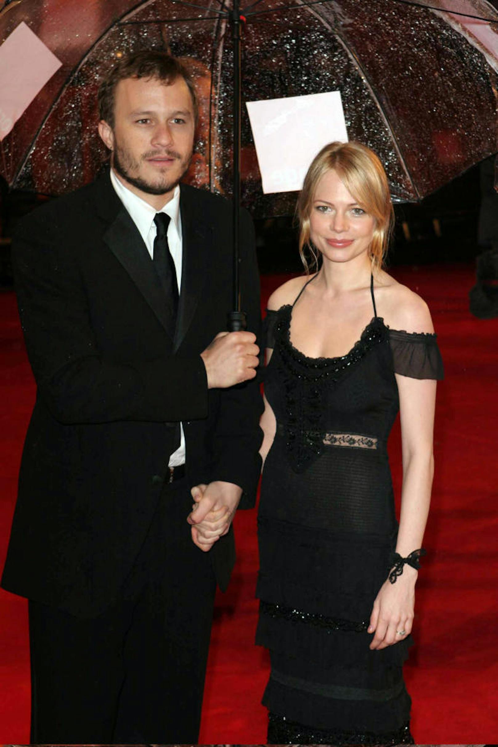 Heath Ledger mit Michelle Williams bei den BAFTA British Film Academy Awards 2006 
 
