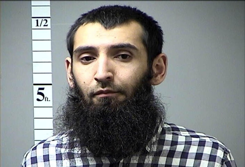Polizeiaufnahme des mutmaßlichen Täters von New York: Sayfullo Habibullaevic Saipov.