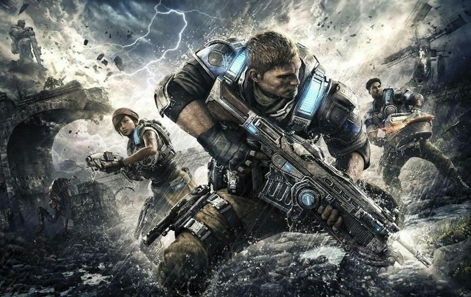<b>2014:</b> Die Entwicklung des ersten "Gears of War" kostete Epic Games 12 Millionen Dollar. Mit den Verkäufen wurden 100 Millionen Dollar Umsatz generiert. Doch 2014 verkaufte man das Franchise an Microsoft. CEO Tim Sweeney begründete den Schritt damit, dass der vierte Titel der Serie zu viel Geld verschlungen hätte.