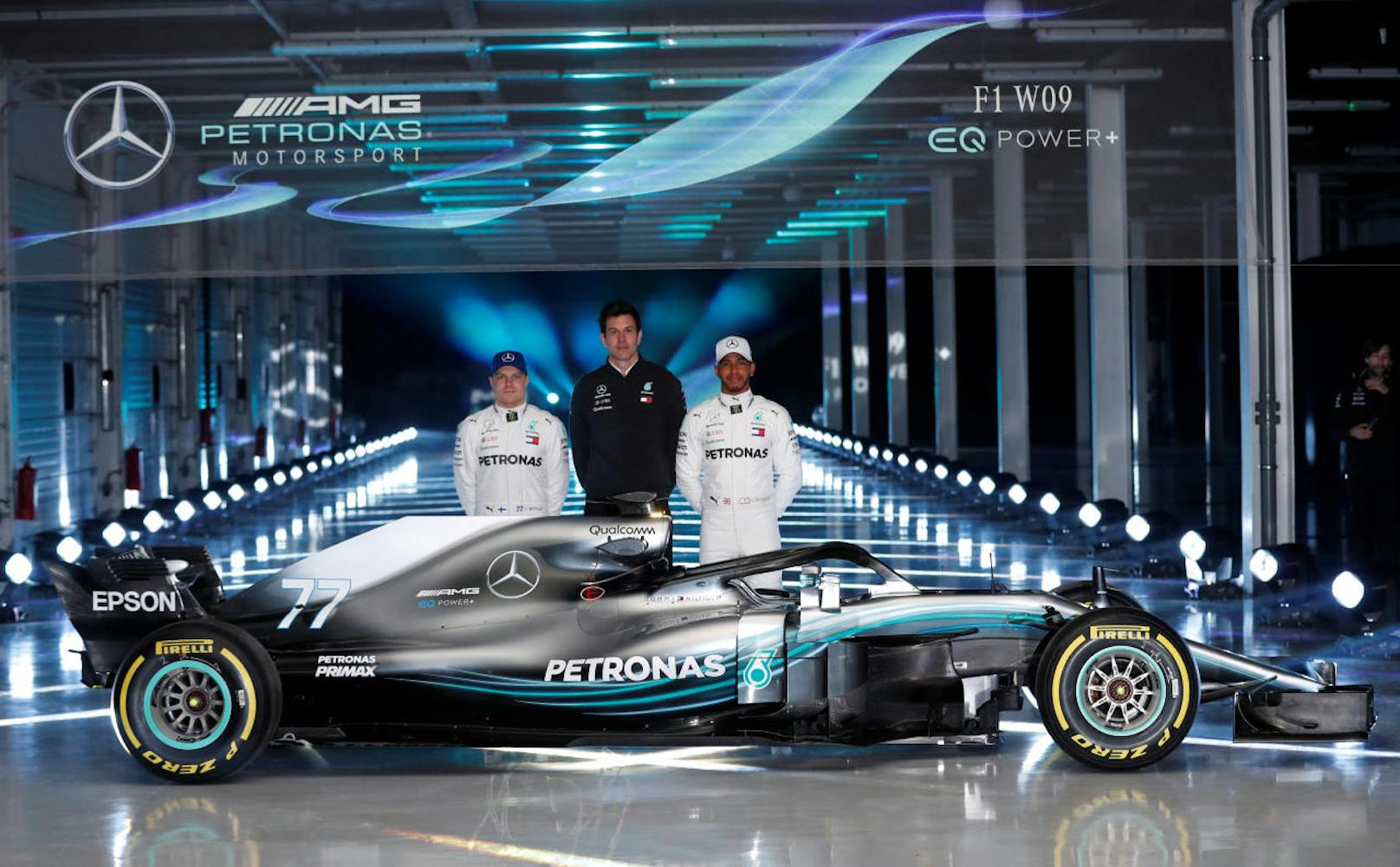 <b>Mercedes: </b>Die "Silberpfeile" wollen zum fünften Mal in Serie den Konstrukteurs-Titel.