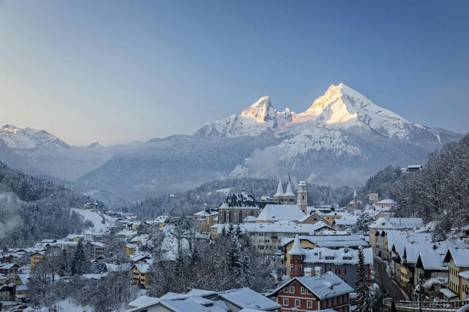 <b>Platz 6: Berchtesgaden, Deutschland</b>
Durchschnittliche Unterkunftspreis für vier Personen: <b>93,25 Euro</b>
Preis für Skipass: <b>26 Euro</b>
