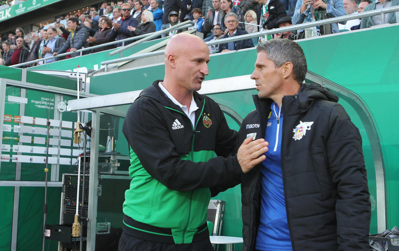 Goran Djuricin wurde beim SK Rapid von Didi Kühbauer beerbt.