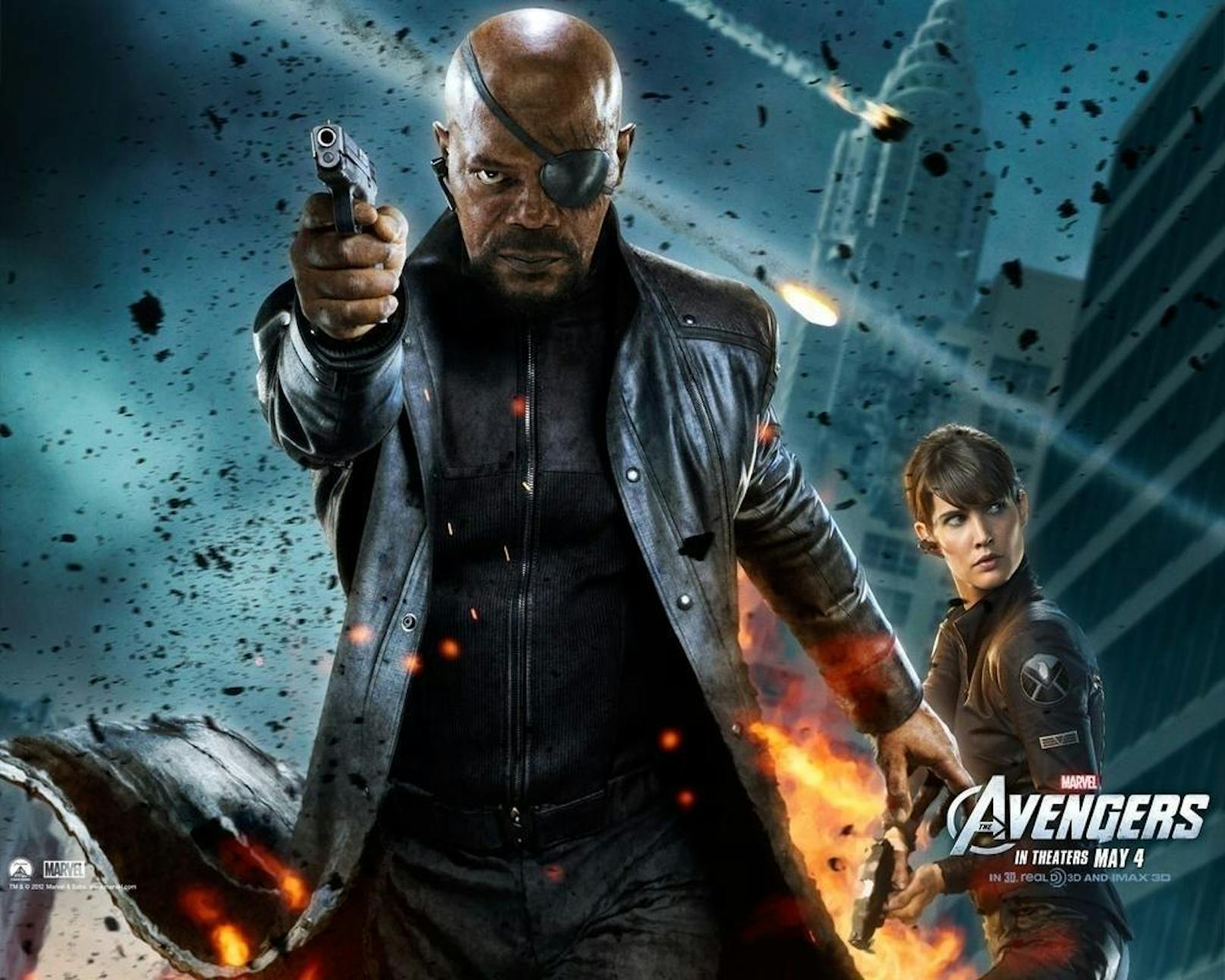 Samuel L. Jackson verkörpert Nick Fury.