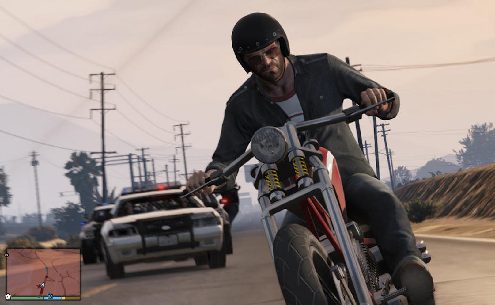 "Grand Theft Auto V" von Rockstar Games gehört zu den erfolgreichsten Spielen. In einer virtuellen Stadt können Gamer jede Menge entdecken oder Spiel-Missionen lösen. Die Polizei ist der Spielfigur jeweils auf den Fersen.
