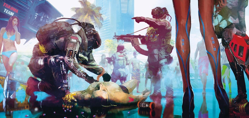 Hier scheint nicht nur eine Kulisse, sondern eine lebende, atmende Stadt geschaffen zu werden. Und das benötigt nun mal Zeit - von all den ambitionierten Rollenspiel- und Shooter-Mechaniken ganz abgesehen.
