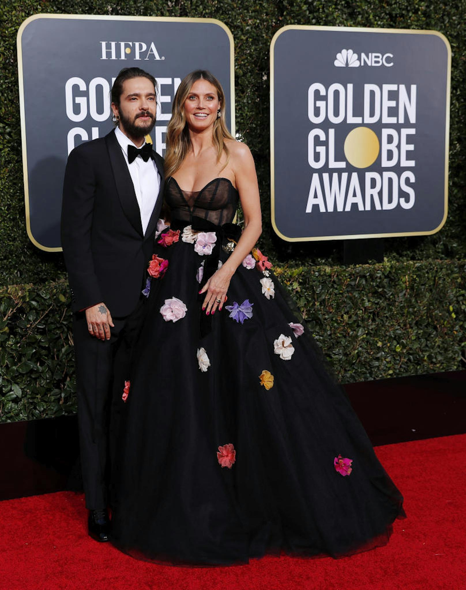 Tom Kaulitz und Heidi Klum bei den Golden Globes 2019 in Beverly Hills