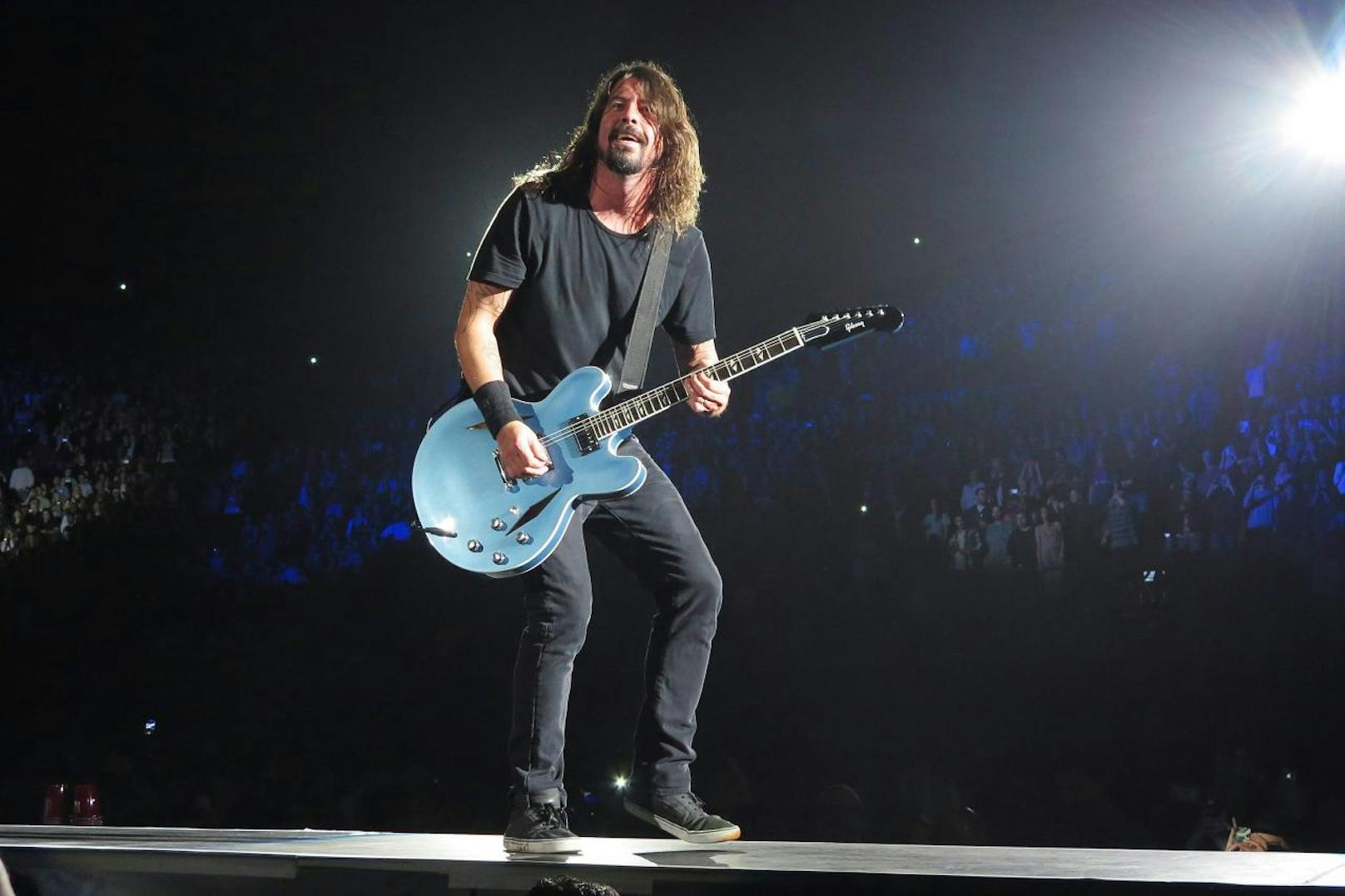 Dave Grohl bei einem Konzert der Foo Fighters in Los Angeles am 10. Jänner 2015