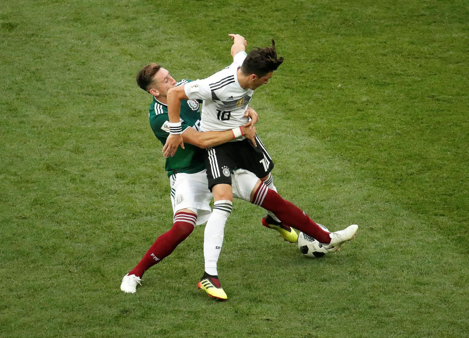 WM-Sensation! Mexiko feierte gegen Titelverteidiger Deutschland einen 1:0-Erfolg. "Heute" hat die besten Bilder.