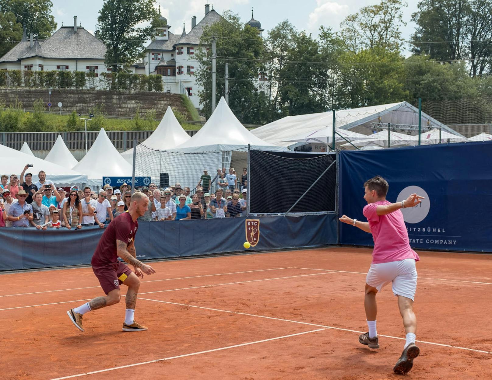 Dominic Thiem und Marko Arnautovic im Doppel