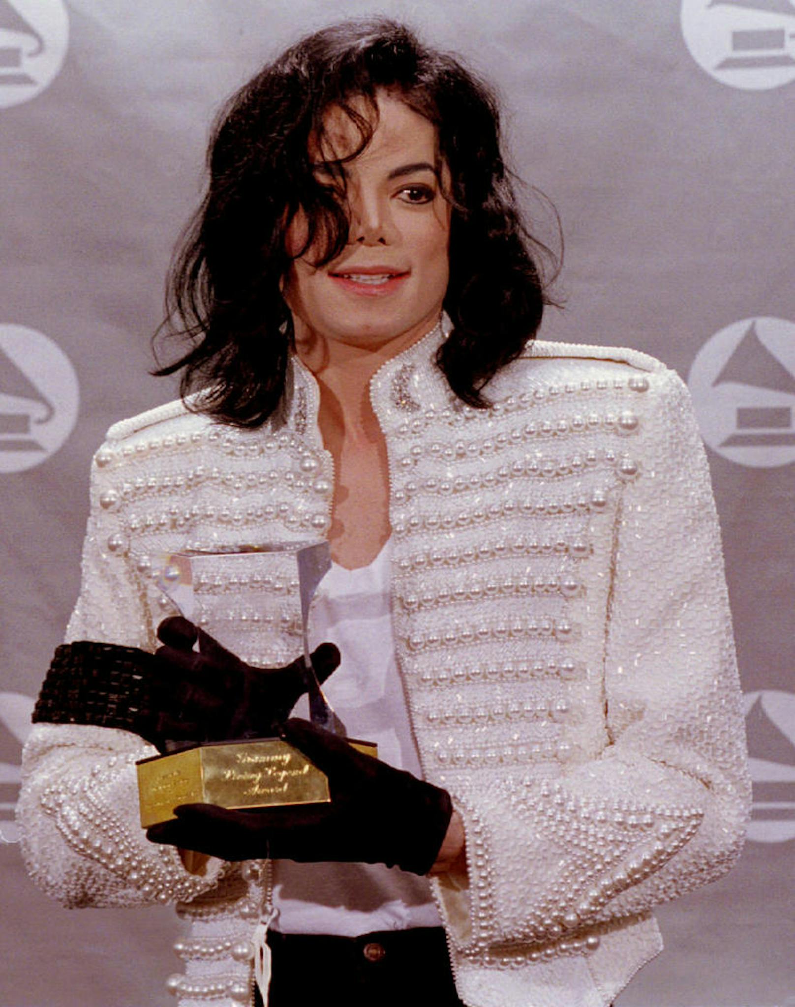 Michael Jackson bei den 35. Grammy Awards 1993. Er war damals 35.