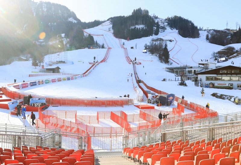 Die 78. Hahnenkamm-Rennen stehen vor der Tür. "Heute" hat die ersten Bilder aus Kitzbühel.