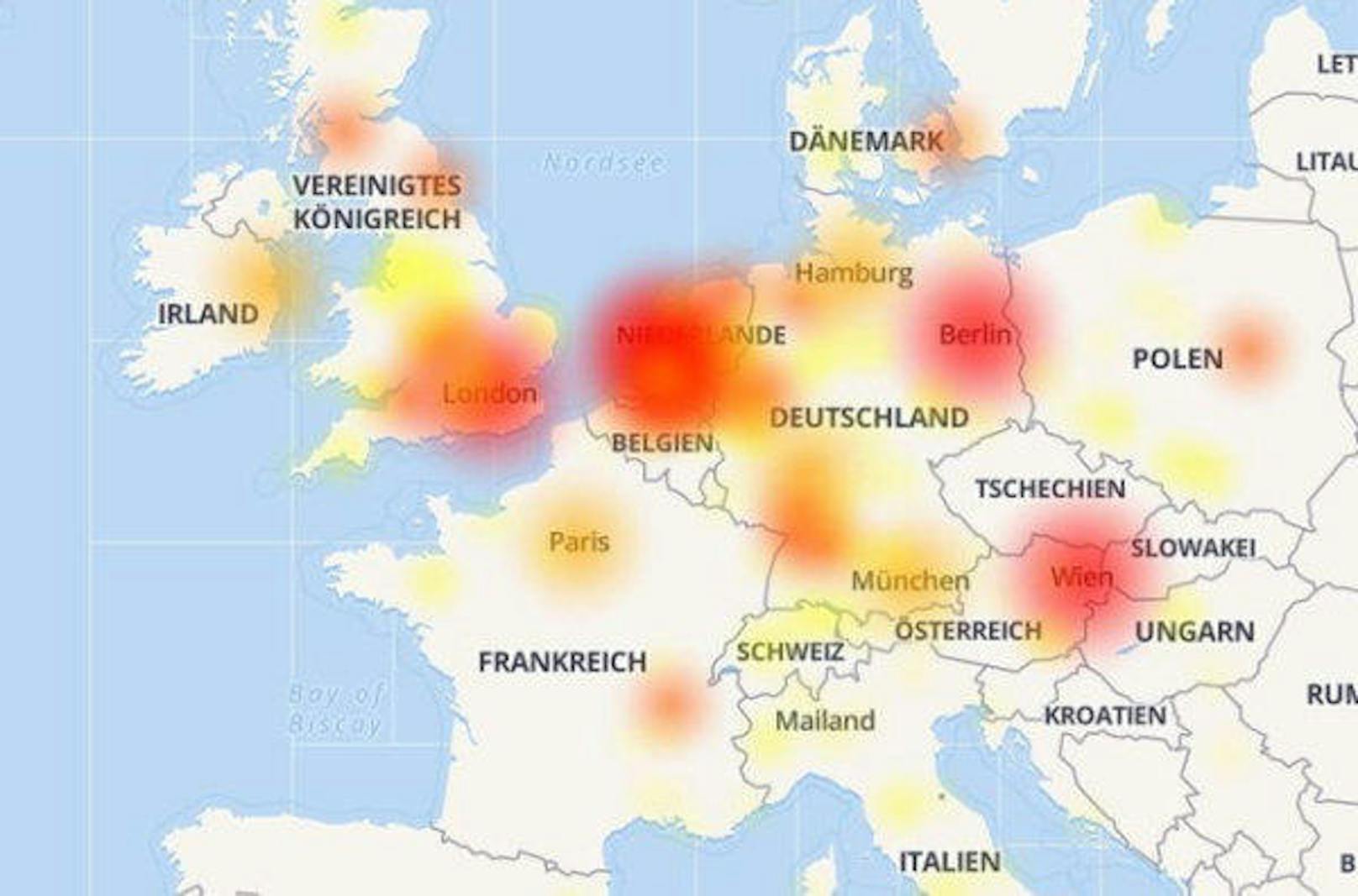 <b>15. März 2018:</b> "Ist Netflix bei noch jemandem down?", fragte sich eine Twitter-Nutzerin. Und tatsächlich schien sie am späten Mittwochabend und in der Nacht auf Donnerstag nicht die Einzige zu sein, die von einer Störung betroffen war. Bei "Allestörungen" häuften sich die Meldungen über Netflix-Probleme. Demnach waren mehrere europäische Länder betroffen. Auch österreichische Nutzer klagten über Störungen.
