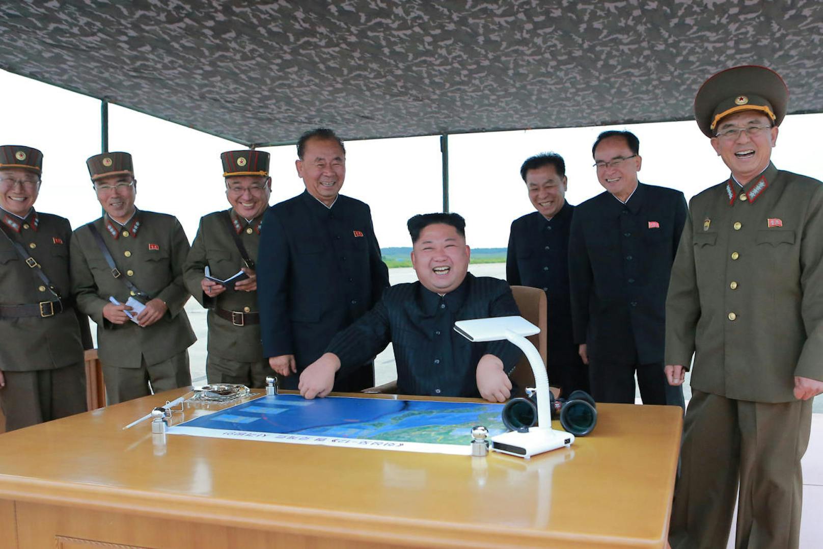 Nordkorea hatte Anfang September nach eigenen Angaben eine Wasserstoffbombe getestet.