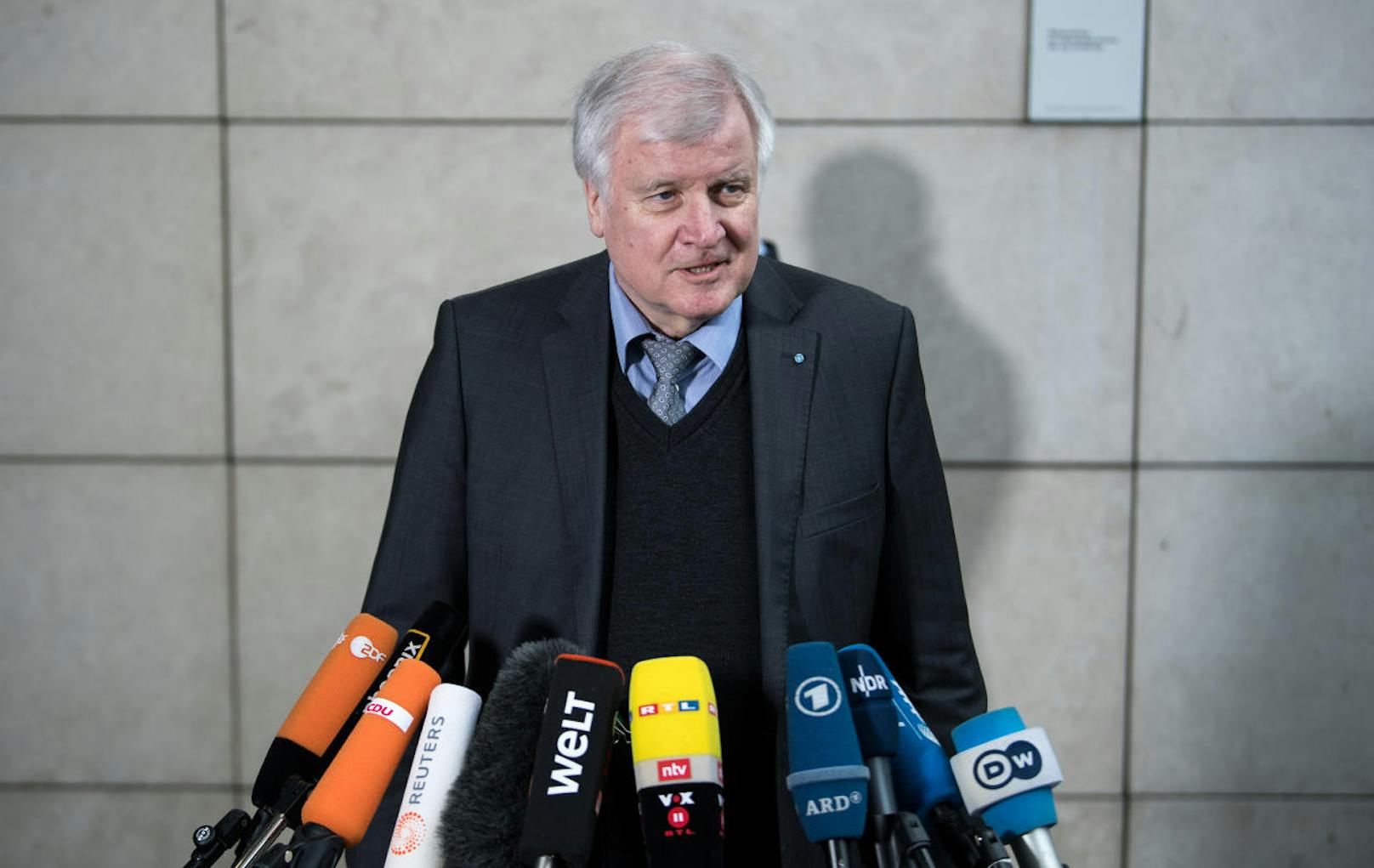 Horst Seehofer (CSU-Parteichef) wird neuer Innenminister - mit dem neuen Ressort "Heimat"