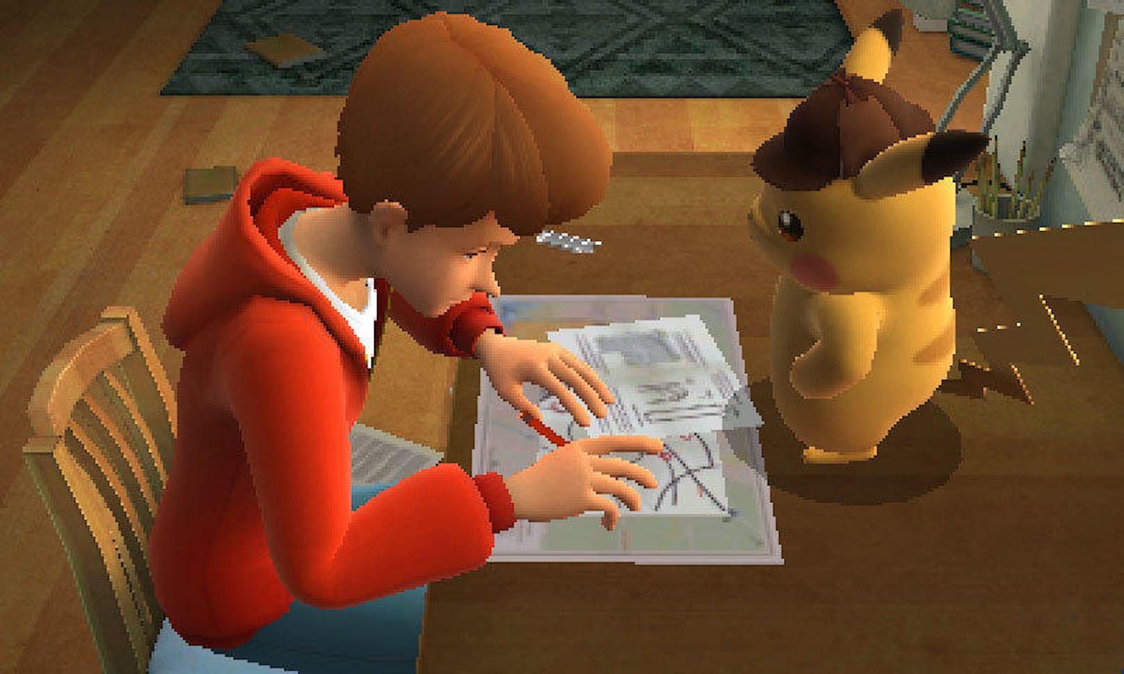 Der Star des Spiels ist ein ungewöhnliches Pikachu, das - ganz dem Titel entsprechend - allerlei knifflige Kriminalfälle lösen muss. Der gelbe Geselle trägt einen Hut, auf den Sherlock Holmes persönlich neidisch wäre, und hat eine Vorliebe für Kaffee.